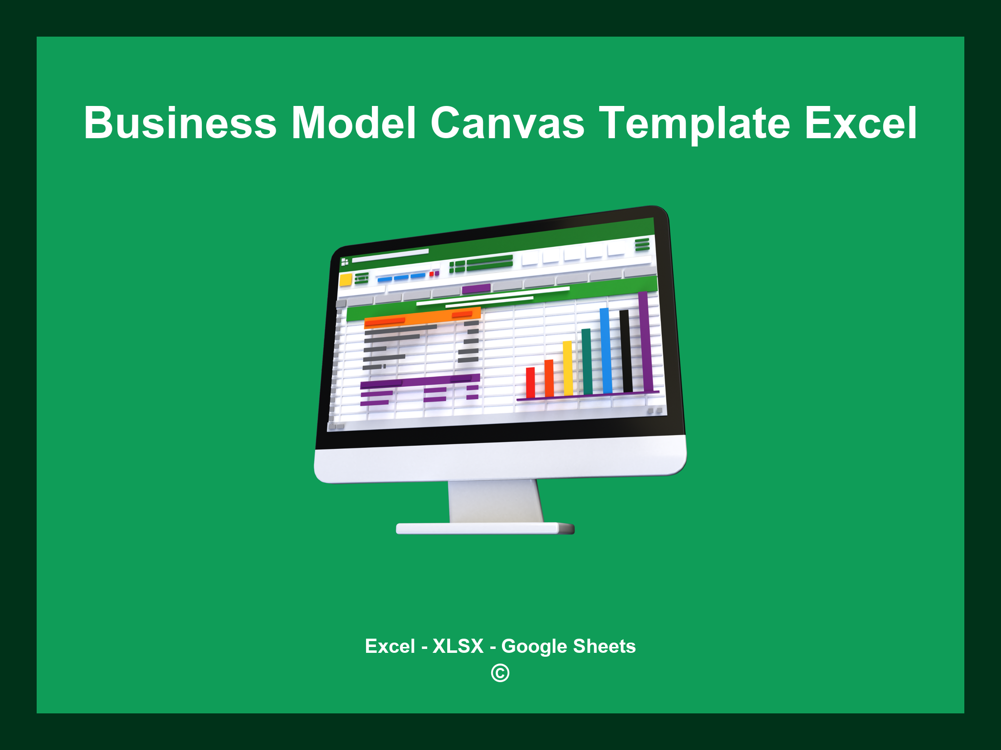 Business Model Canvas Template Excel