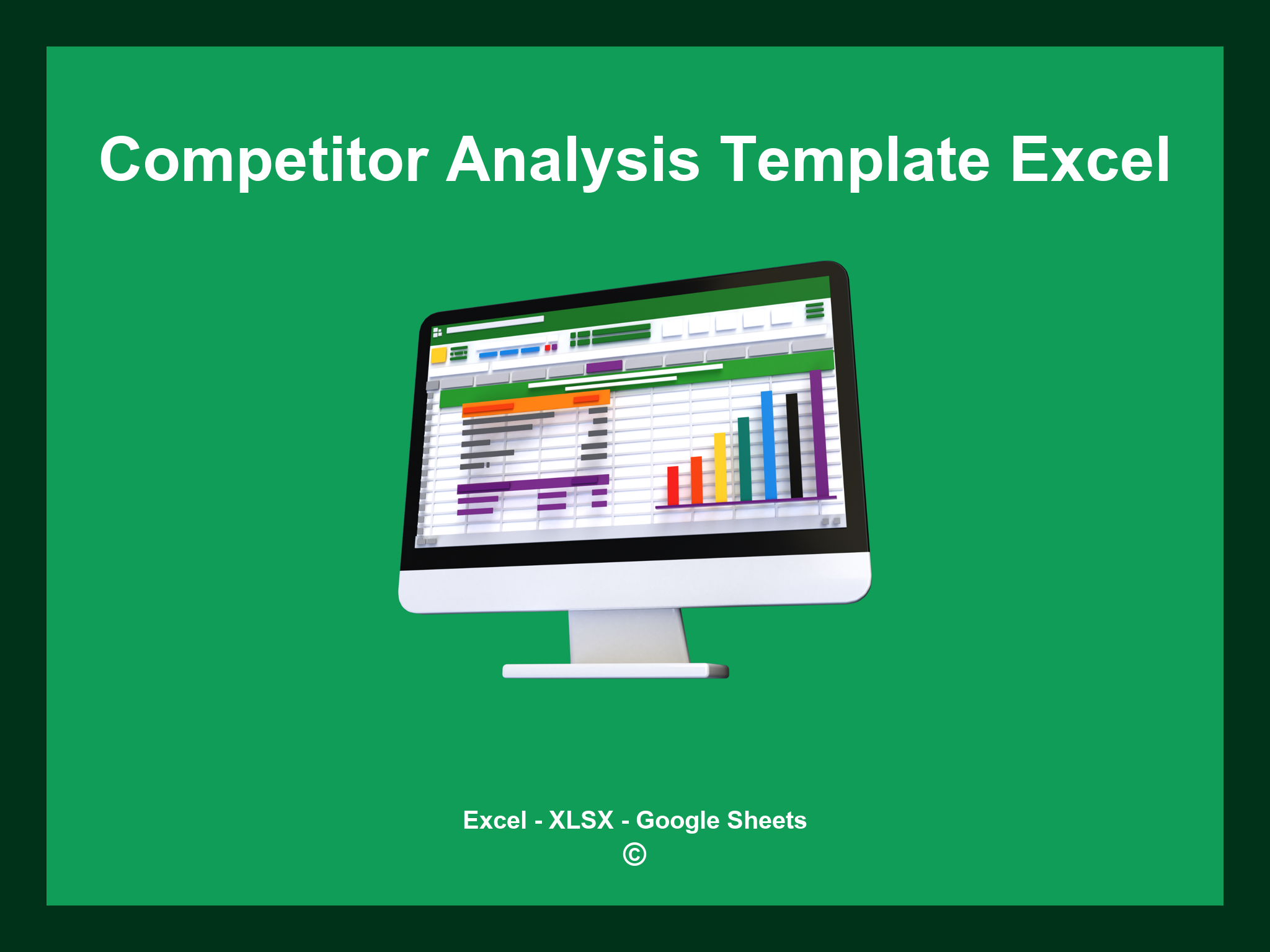Competitor Analysis Template Excel